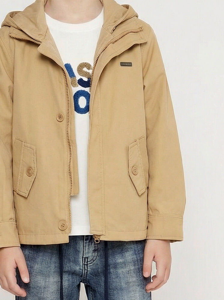 Erkek Çocuk 3'lü Alt Üst Takım 6-9 Yaş 13201 Camel - Mavi - 4