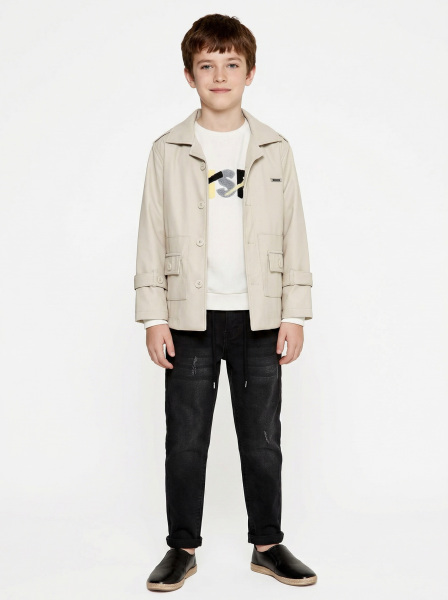 Erkek Çocuk 3'lü Alt Üst Takım 6-9 Yaş 13212 Ekru - NASR GRUB