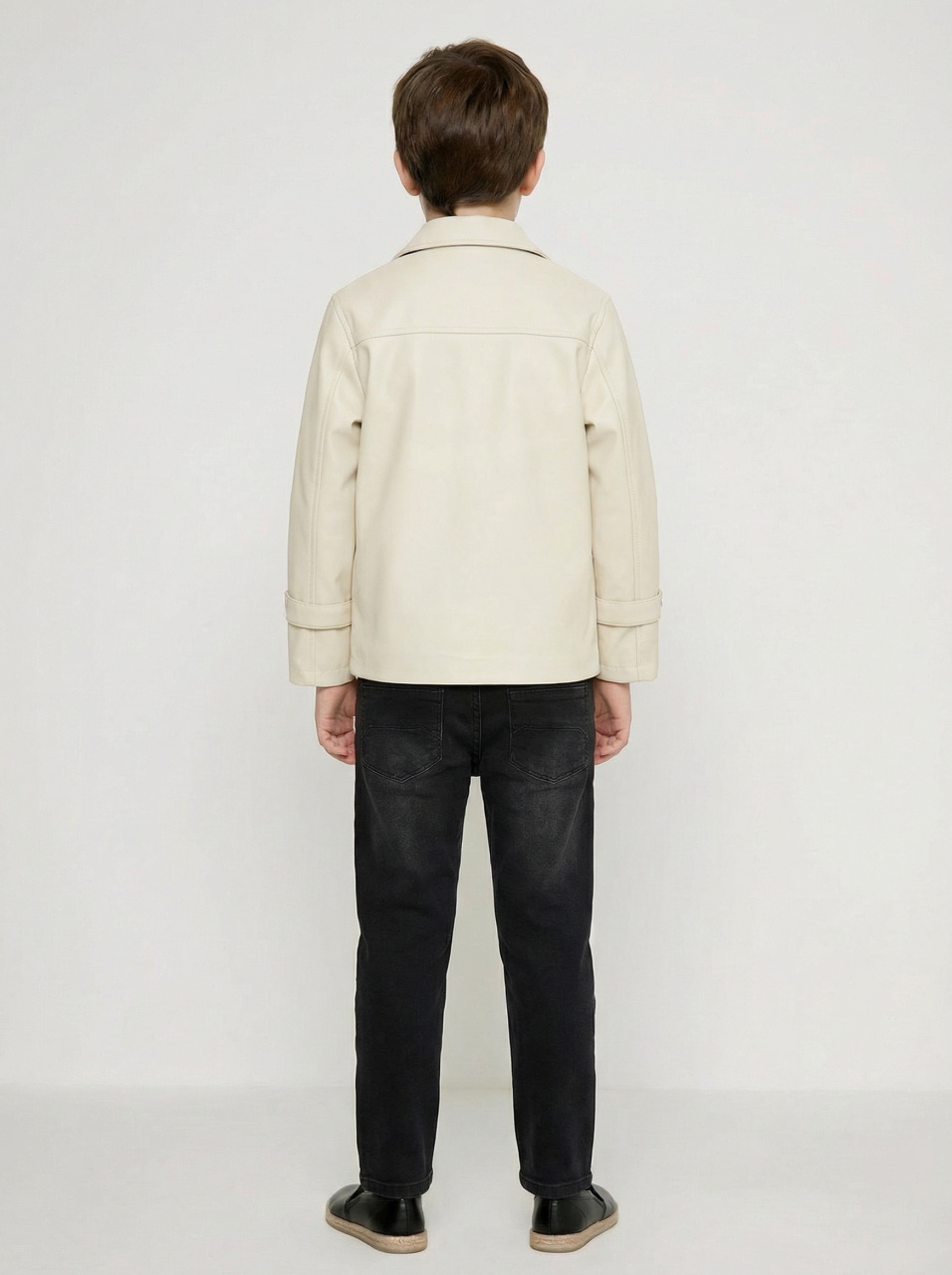 Erkek Çocuk 3'lü Alt Üst Takım 6-9 Yaş 13212 Ekru - 2