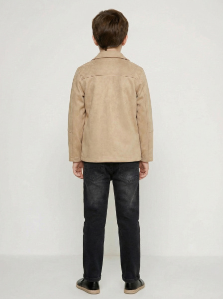 Erkek Çocuk 4'lü Alt Üst Takım 6-9 Yaş 13210 Kahverengi - 2