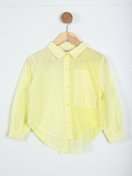 Kız Çocuk Gömlek 9ay - 4yaş 38601 Sarı - NK KİDS