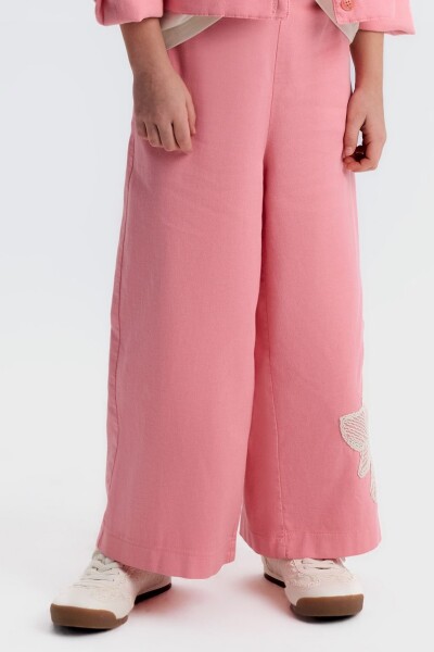 Kız Çocuk Pantolon 4-8 Yaş 51520 Pembe - 4