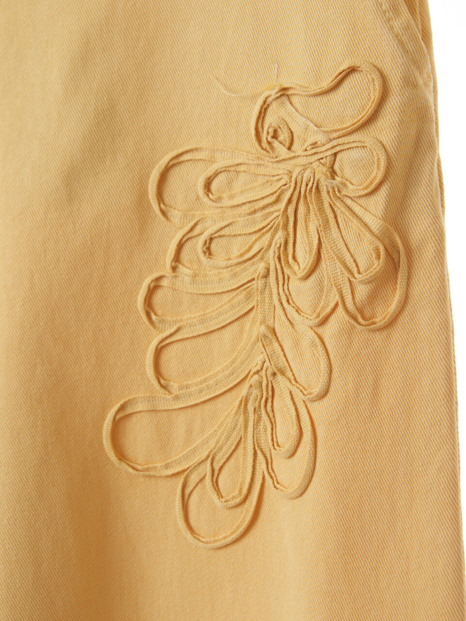 Kız Çocuk 3'lü Alt Üst Kombin Takmı 8-14 Yaş SET0502 Sarı - 5