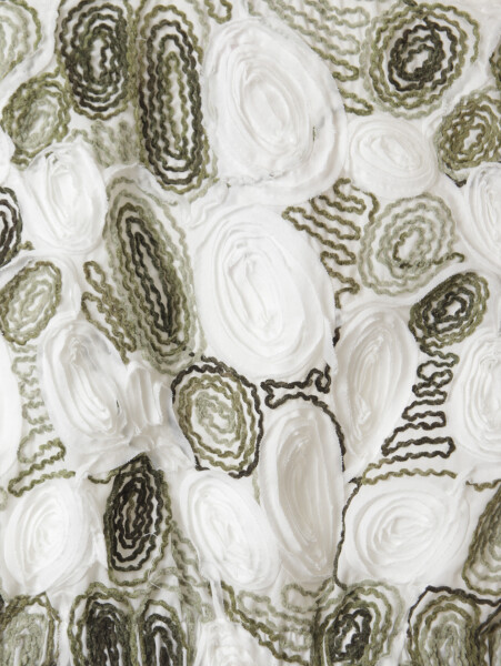 Kız Çocuk 3'lü Alt Üst Kombin Takmı 4-8 Yaş SET0512 Yeşil - 10