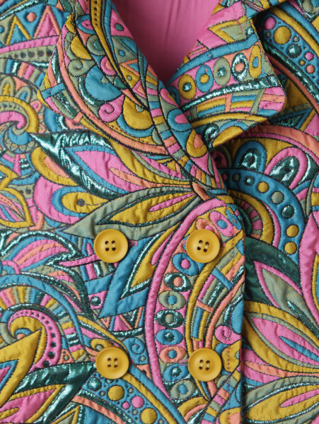 Kız Çocuk Ceket 8-14 Yaş 31303 Pembe - 8