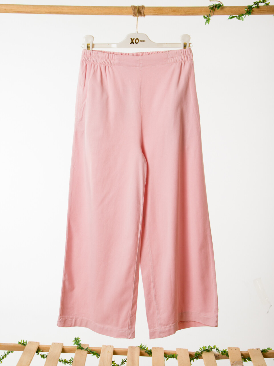 Kız Çocuk 3'lü Alt Üst Kombin Takmı 8-14 Yaş SET0503 Pembe - 10