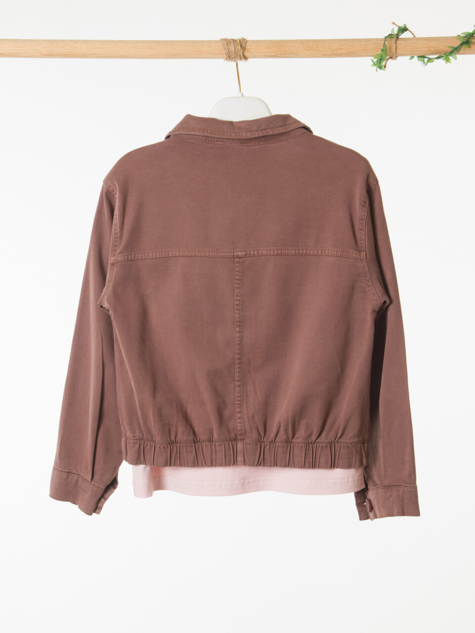 Kız Çocuk 3'lü Alt Üst Kombin Takmı 8-14 Yaş SET0505 Kahverengi - 10