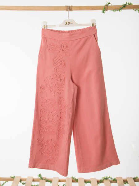 Kız Çocuk 3'lü Alt Üst Kombin Takmı 8-14 Yaş SET0488 Coral - 10