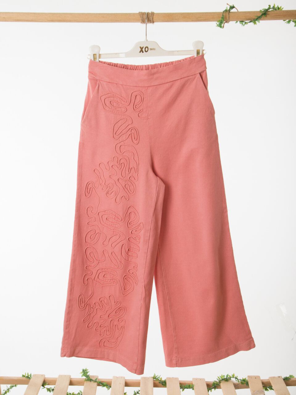 Kız Çocuk 3'lü Alt Üst Kombin Takmı 8-14 Yaş SET0488 Coral - 10