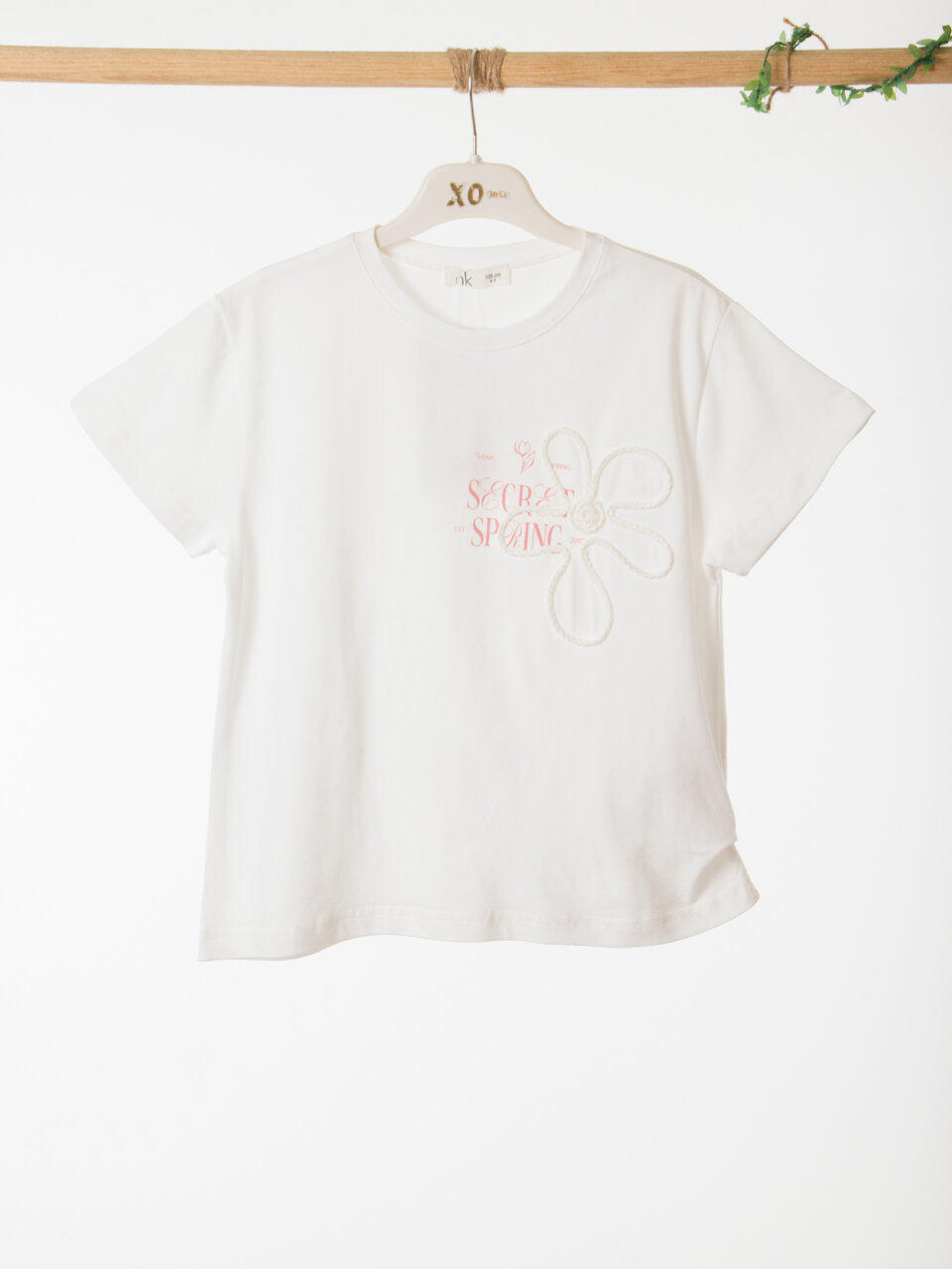 Kız Çocuk 3'lü Alt Üst Kombin Takmı 8-14 Yaş SET0488 Coral - 13