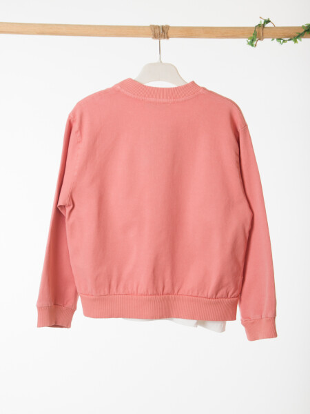 Kız Çocuk 3'lü Alt Üst Kombin Takmı 8-14 Yaş SET0488 Coral - 11