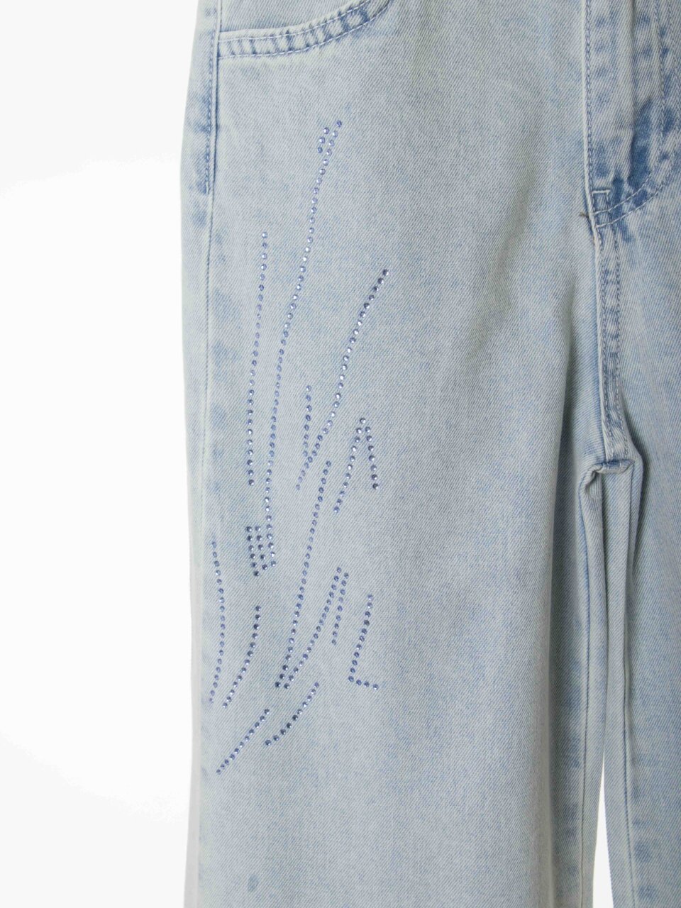 Kız Çocuk 3'lü Alt Üst Kombin Takmı 8-14 Yaş SET0498 Mavi - 13