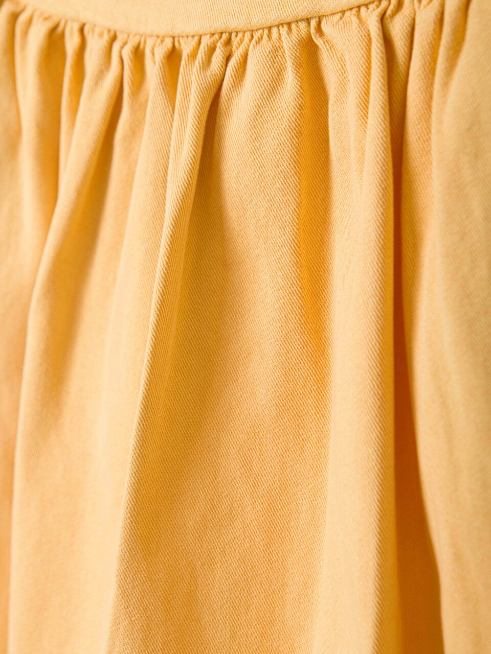 Kız Çocuk 2'li Alt Üst Kombin Takmı 8-14 Yaş SET0528 Sarı - 2