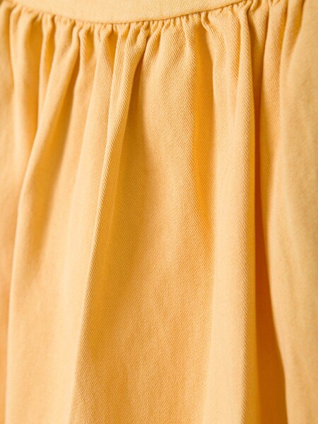 Kız Çocuk Etek 8-14 Yaş 51309 Sarı - 4