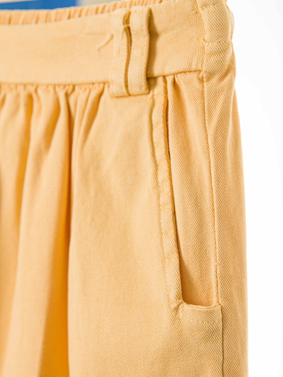 Kız Çocuk Etek 8-14 Yaş 51309 Sarı - 5