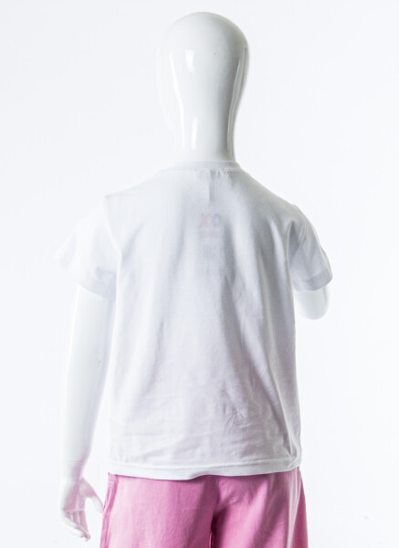 Kız Çocuk Alt Üst 2'li Kombin Takmı 4-8 Yaş SET0535 Lila - 4