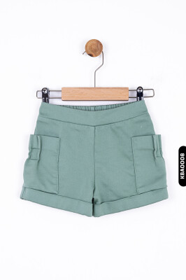 Kız Bebek Singapur Şort 9-24 Ay 55602 Yeşil - NK KİDS