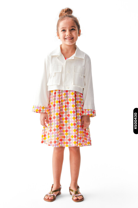 جاكيت بناتي للأعمار بين 4-8 سنوات 36542 - 3