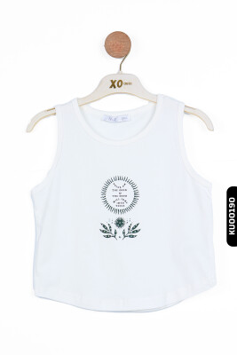 Kız Çocuk Bluz 8-14 Yaş 36401 Ekru - 4