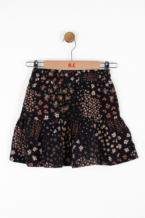 تنورة للبنات من 4 إلى 8 سنوات 57500 أنثراسايت - 4