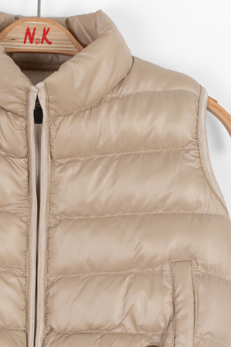 Kız Çocuk Yelek 9aY-4 Yaş 37615 Krem - 2