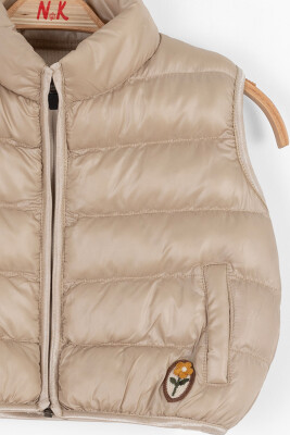 Kız Çocuk Yelek 9aY-4 Yaş 37615 Krem - 3