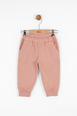 Kız Çocuk Pantolon 9aY-4 Yaş 57609 Pudra - 3