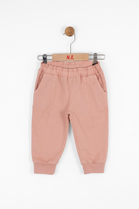 Kız Çocuk Pantolon 9aY-4 Yaş 57609 Pudra - 3