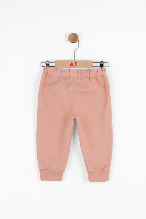 Kız Çocuk Pantolon 9aY-4 Yaş 57609 Pudra - 5