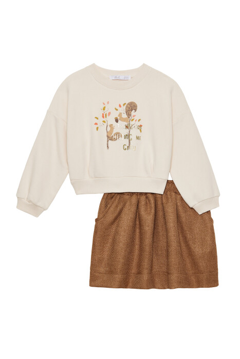 تنورة للبنات من عمر 9 أشهر إلى 4 سنوات 57607 - 3