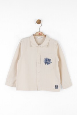 قميص للأولاد من عمر 4 إلى 8 سنوات 48508 - NK KİDS