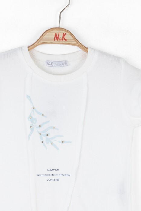 تي شيرت بناتي من عمر 4 إلى 8 سنوات 38510 - 4