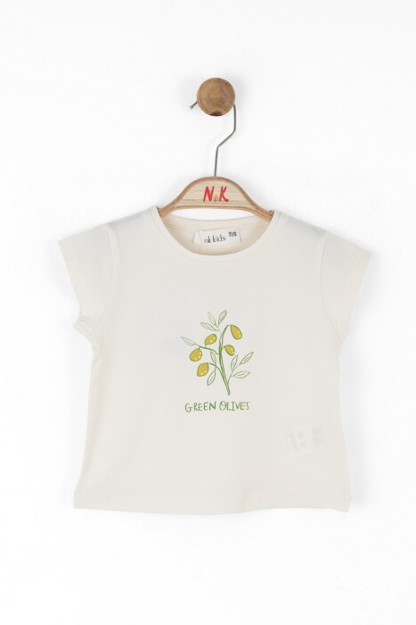 تي شيرت بناتي من عمر 1 إلى 4 سنوات 38607 - 1