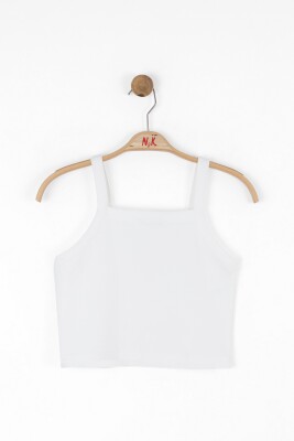 Kız Çocuk Askılı Bluz 10-16 Yaş 38822 Ekru - 2