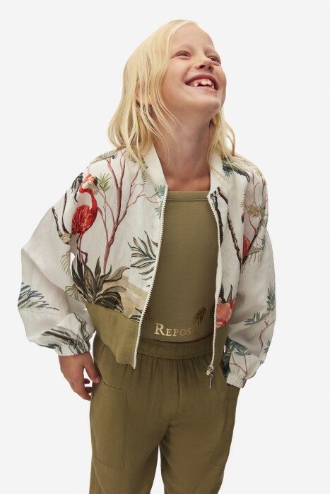 Kız Çocuk Hırka 4-8 Yaş 38529 Ekru - Coral - 6