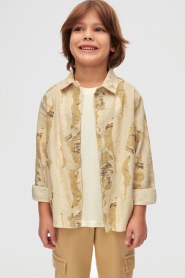 قميص للأولاد من عمر 4 إلى 8 سنوات 48529 - 2