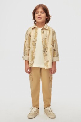 قميص للأولاد من عمر 4 إلى 8 سنوات 48529 - 4