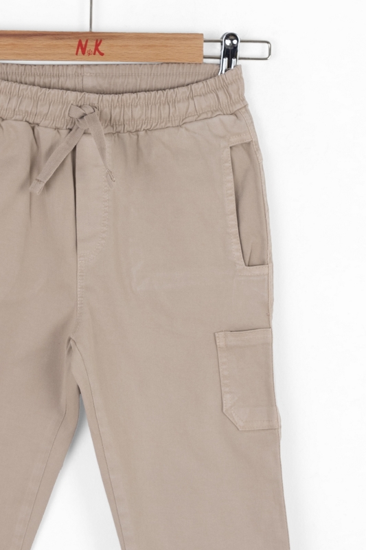 Erkek Çocuk Pantolon 4-8 Yaş 68503 Vizon - 2