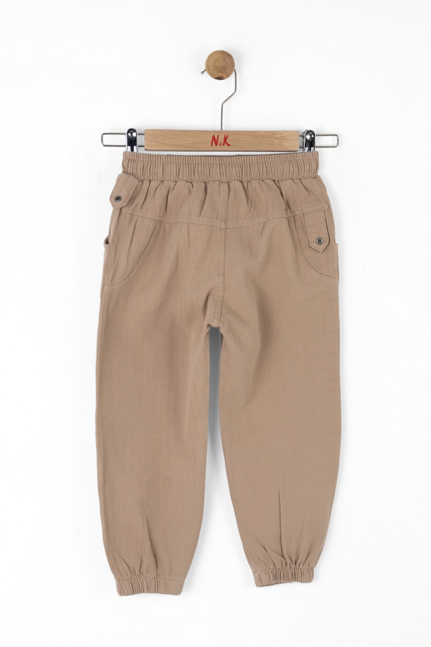 Erkek Çocuk Pantolon 4-8 Yaş 68509 Camel - 3