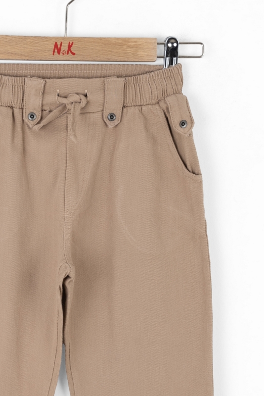 Erkek Çocuk Pantolon 4-8 Yaş 68509 Camel - 4