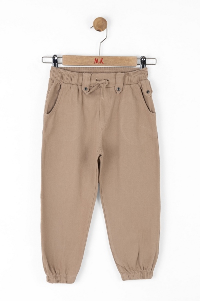 Erkek Çocuk Pantolon 4-8 Yaş 68509 Camel - 5