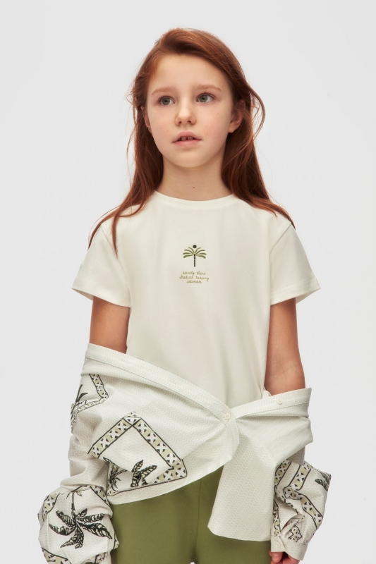 قميص بناتي 8-14 سنوات 38424 - 2