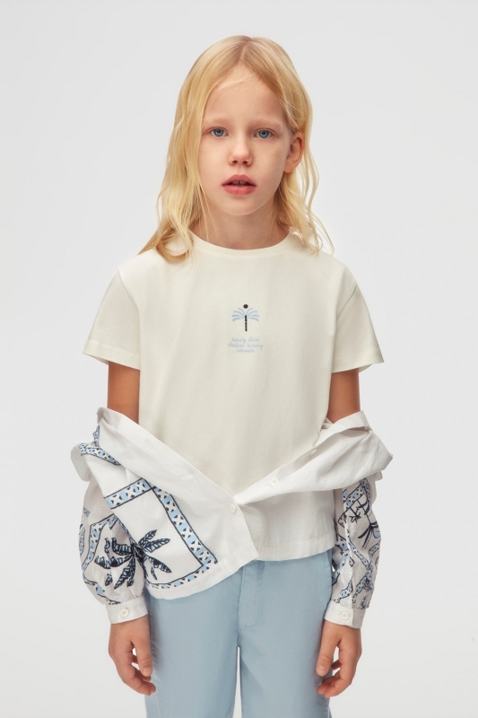 قميص بناتي 8-14 سنوات 38424 - 3