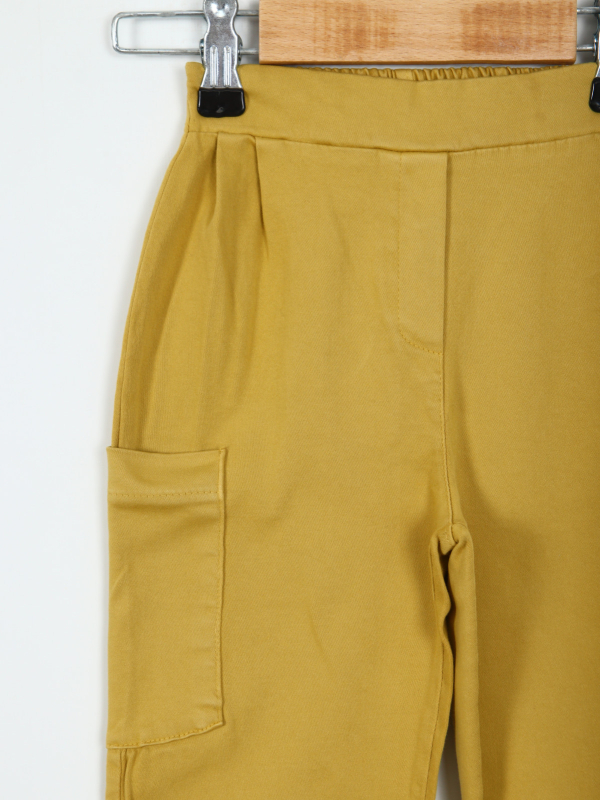 Kız Çocuk Pantolon 9 AY- 4 Yaş 58601 Yeşil - 2