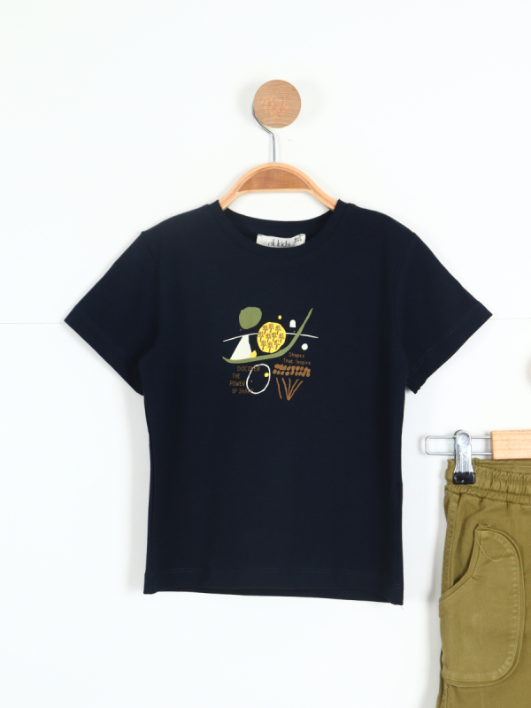 Erkek Çocuk Kombin Takmı 9 AY - 4 Yaş SET0329 Haki - 2