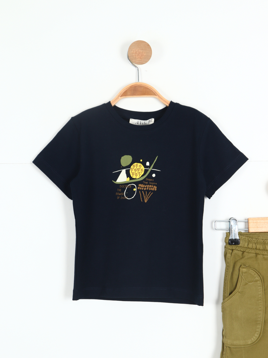 Erkek Çocuk Kombin Takmı 9 AY - 4 Yaş SET0329 Haki - 2