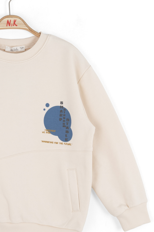 سويت شيرت للأولاد من عمر 4 إلى 8 سنوات 49509 - 3