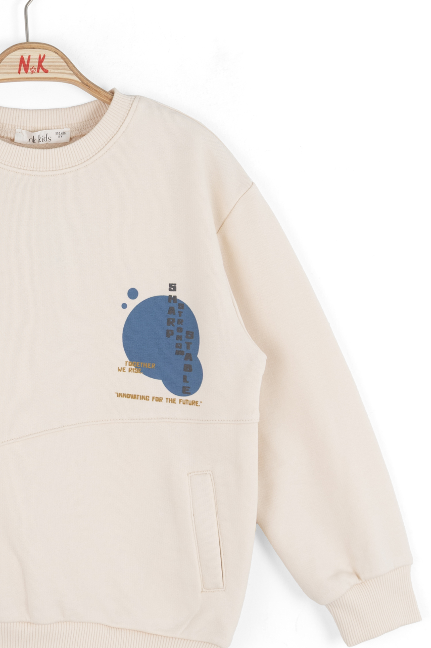 سويت شيرت للأولاد من عمر 4 إلى 8 سنوات 49509 - 3
