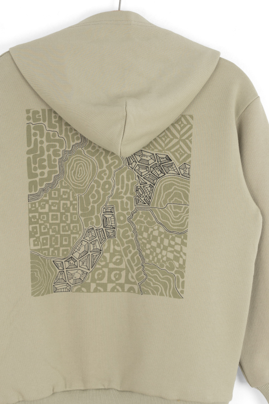 Erkek Çocuk Swaetşirt 8-14 Yaş 49311 Yeşil - 5