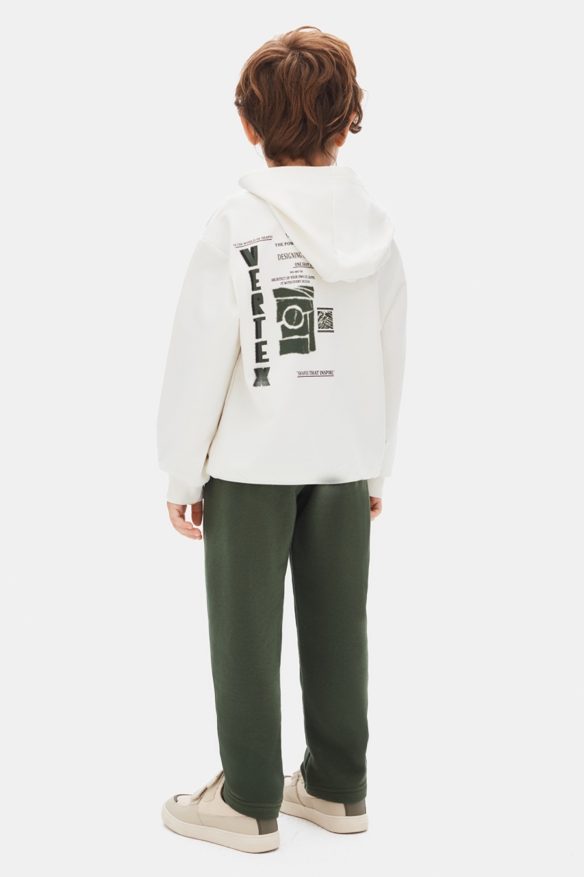 Erkek Çocuk Swaetşirt 4-8 Yaş 49501 Ekru - 2